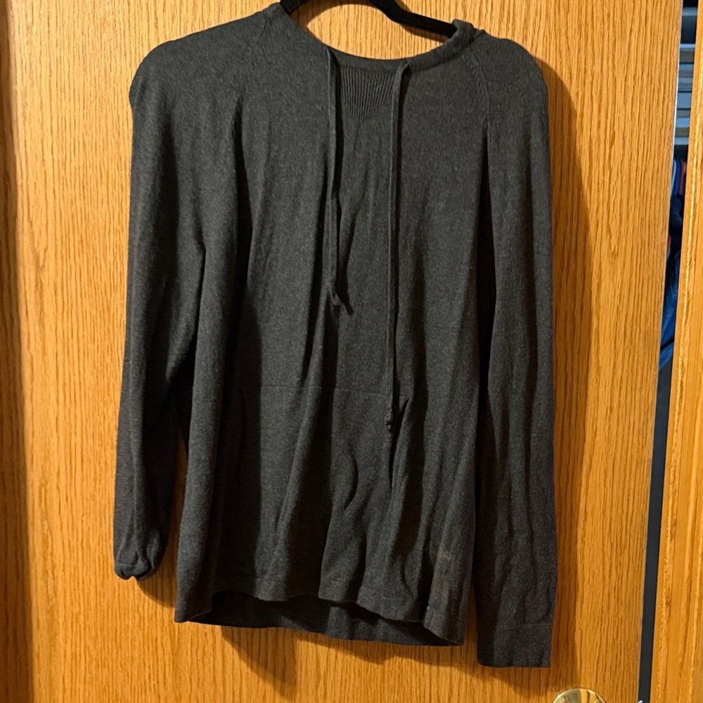 Eddie Bauer Black Lightweight Pullover Sweater
